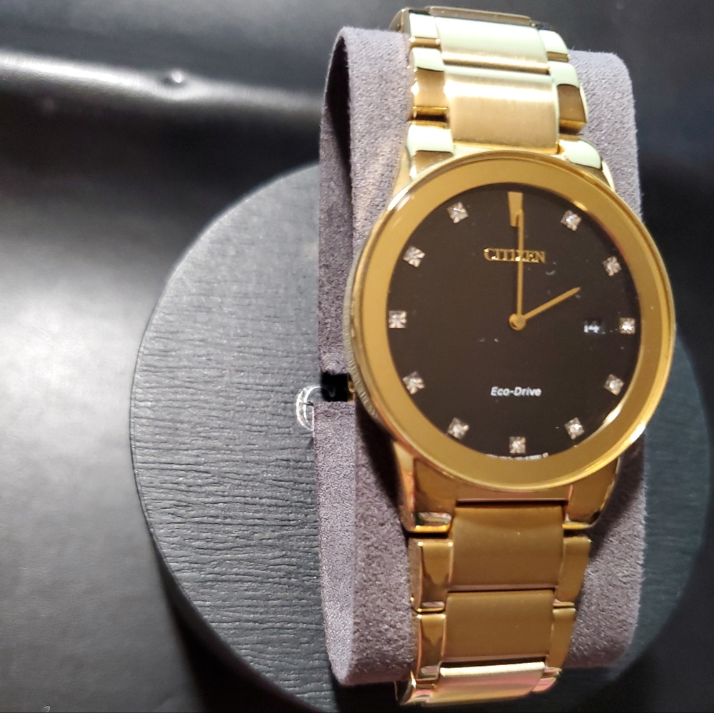 **NEW** Citizen Men's Eco-Drive Axiom Diamond Watch - Picture 3 of 11